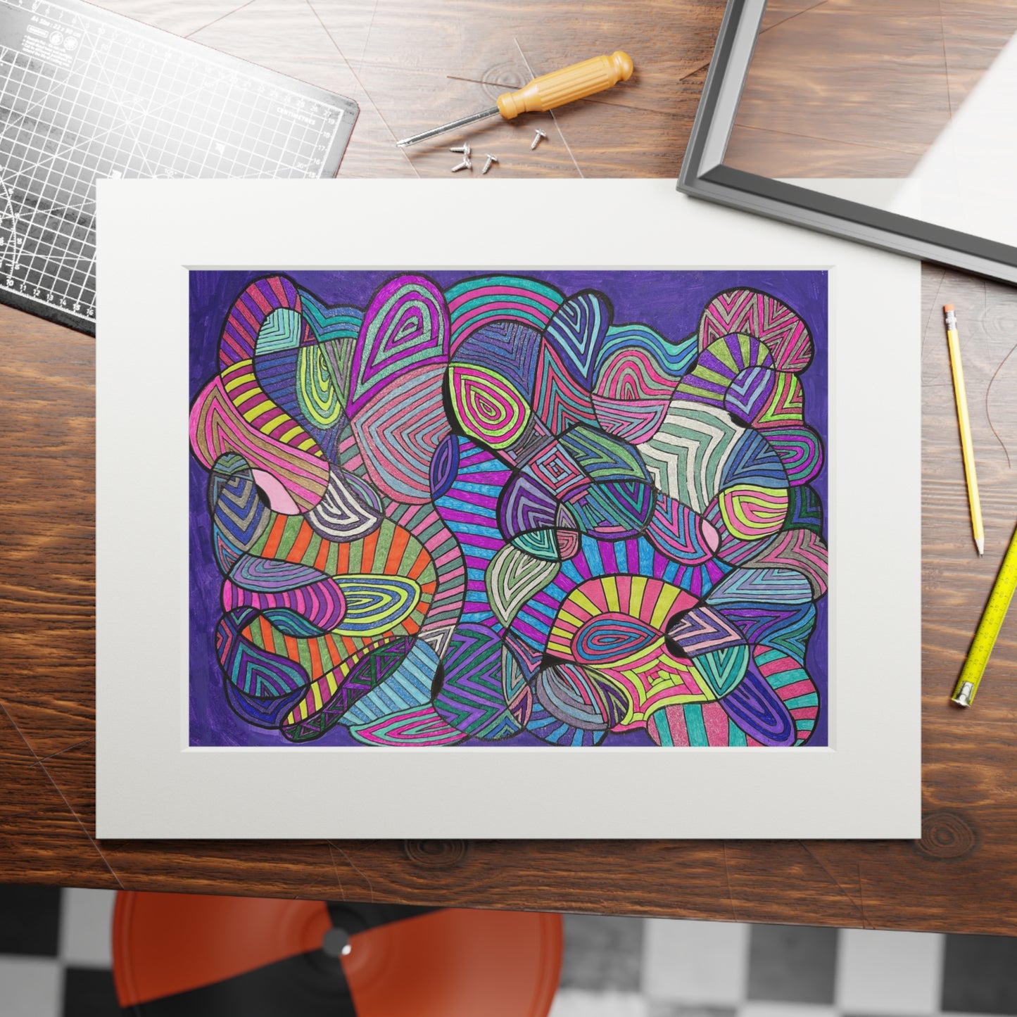 Fine Art Prints (Passepartout Paper Frame)