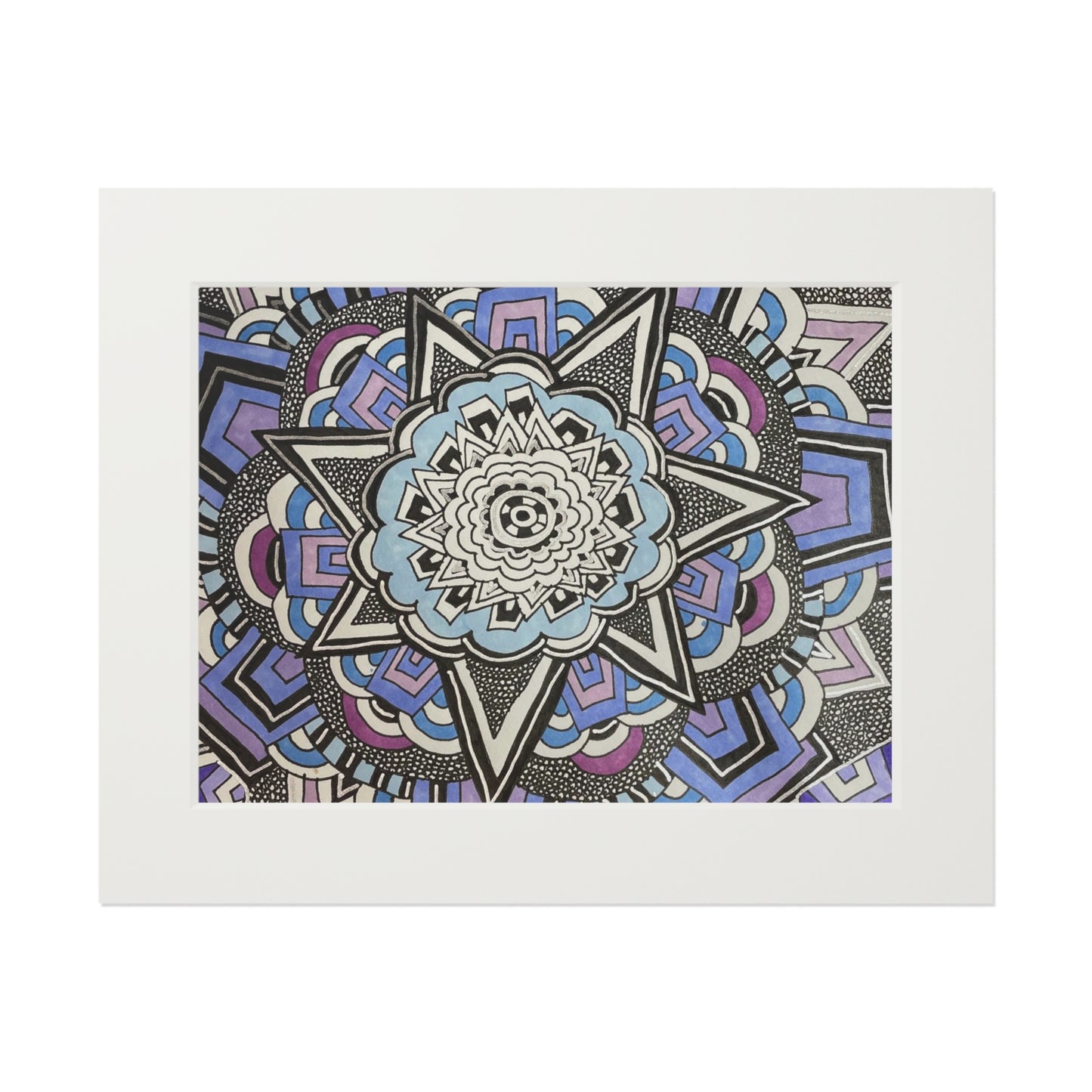 Fine Art Prints (Passepartout Paper Frame)