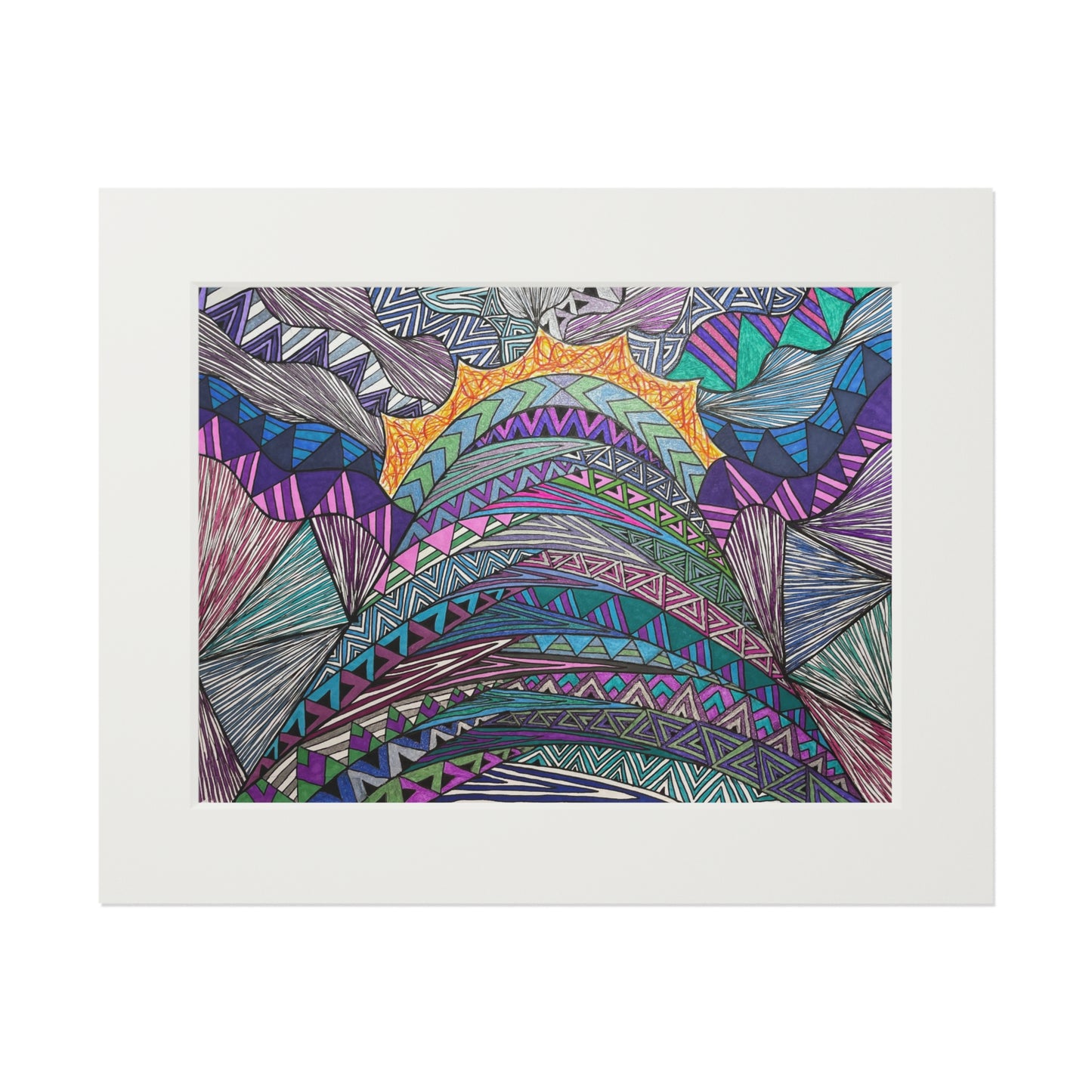 Fine Art Prints (Passepartout Paper Frame)