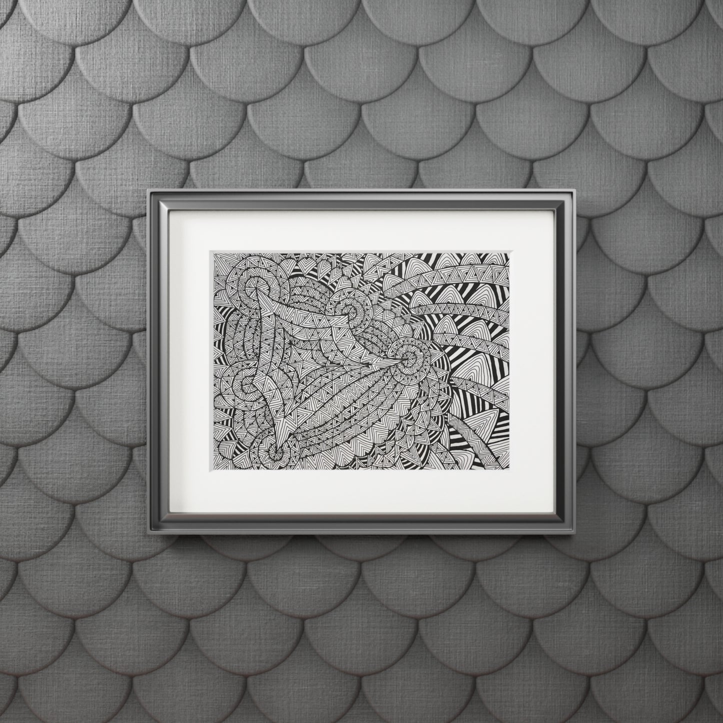 Fine Art Prints (Passepartout Paper Frame)