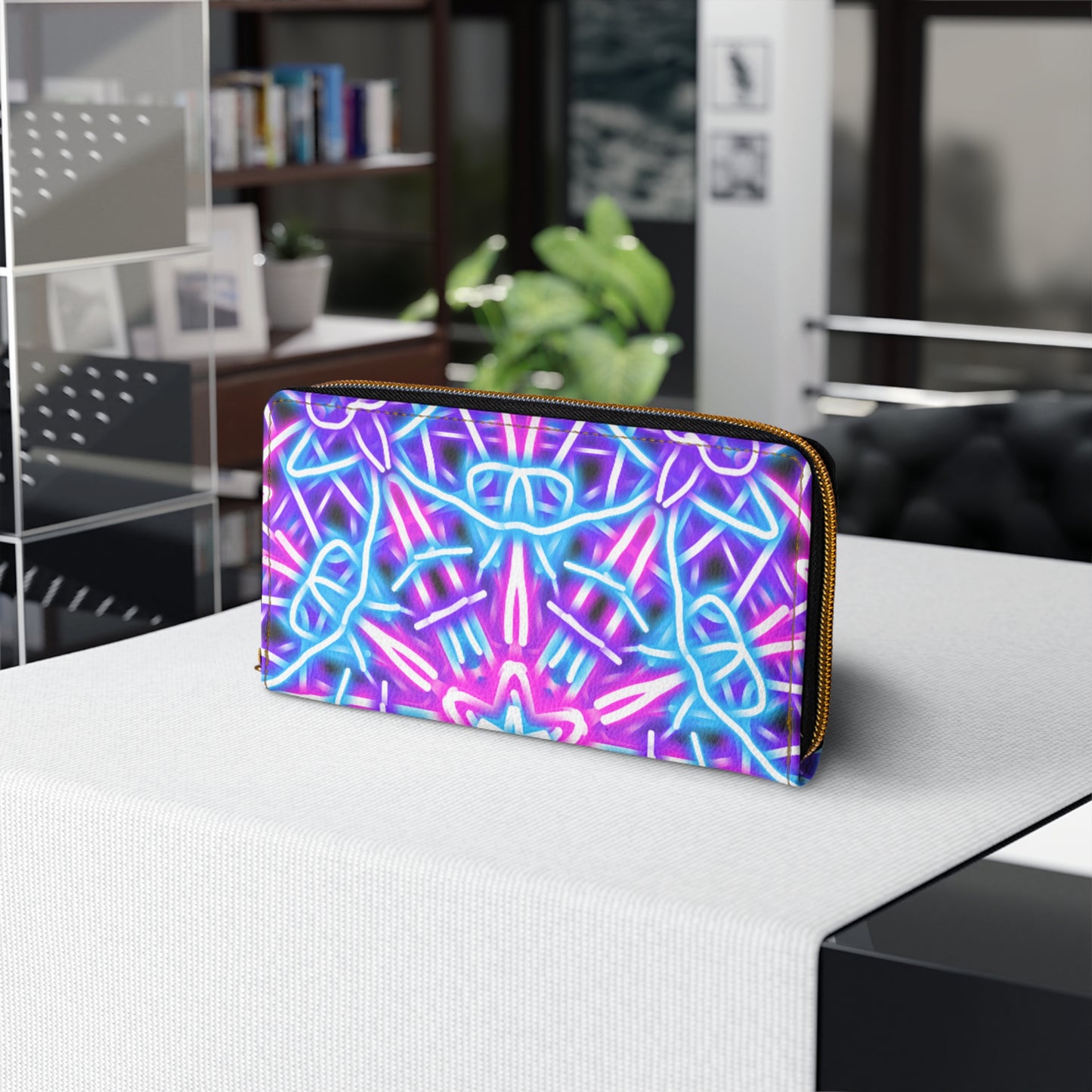 Kaleidoscopes design Zipper Wallet
