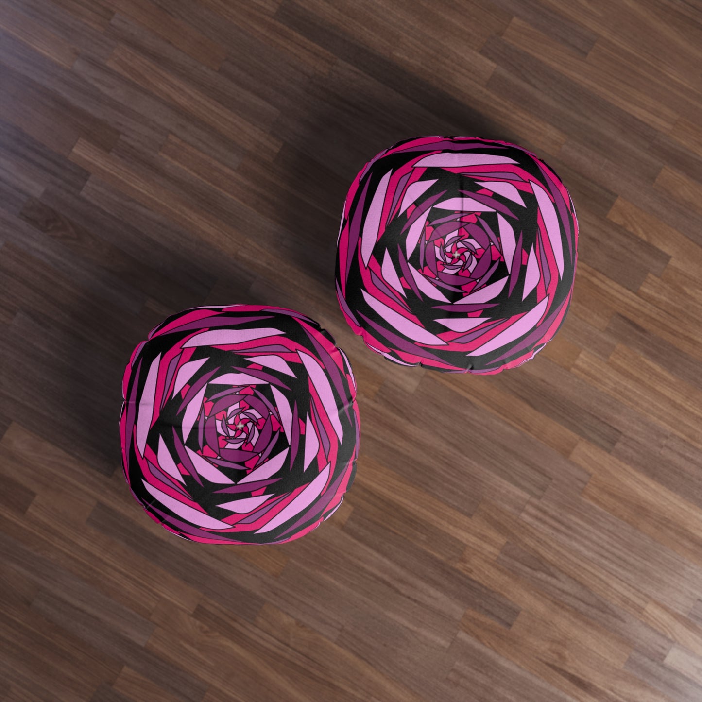 Tufted Floor Pillow, Round