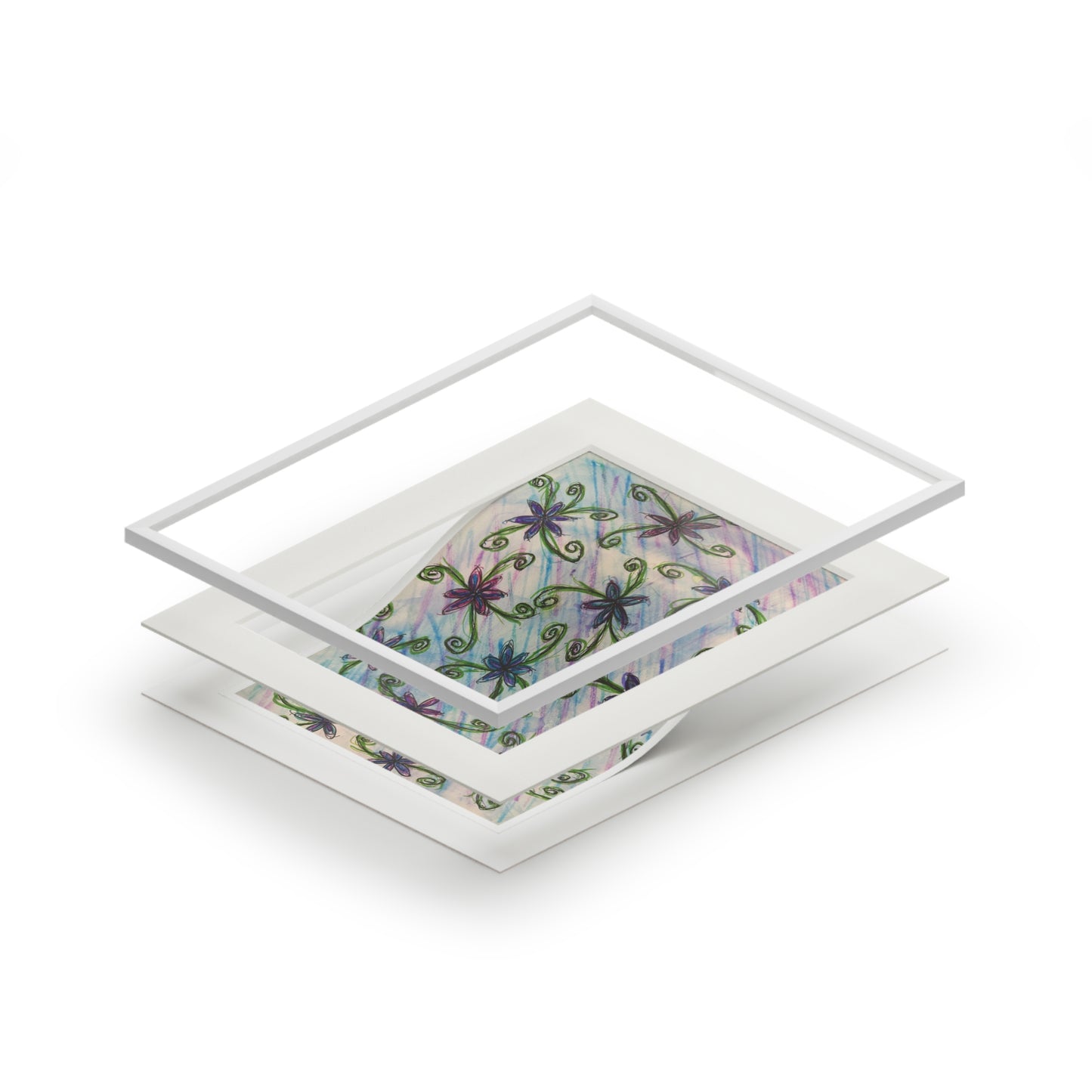 Fine Art Prints (Passepartout Paper Frame)