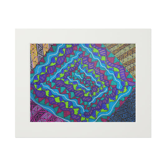 Fine Art Prints (Passepartout Paper Frame)