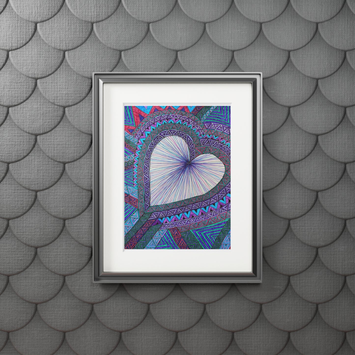 Fine Art Prints (Passepartout Paper Frame)