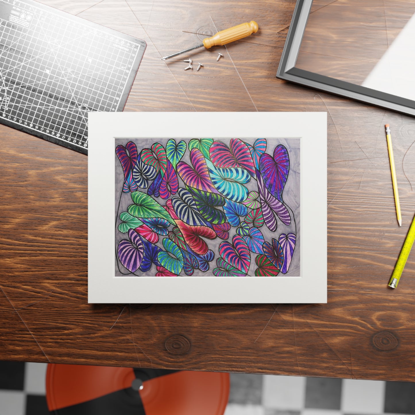 Fine Art Prints (Passepartout Paper Frame)