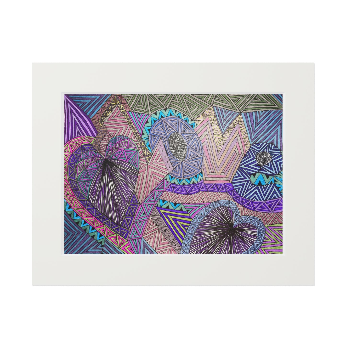 Fine Art Prints (Passepartout Paper Frame)