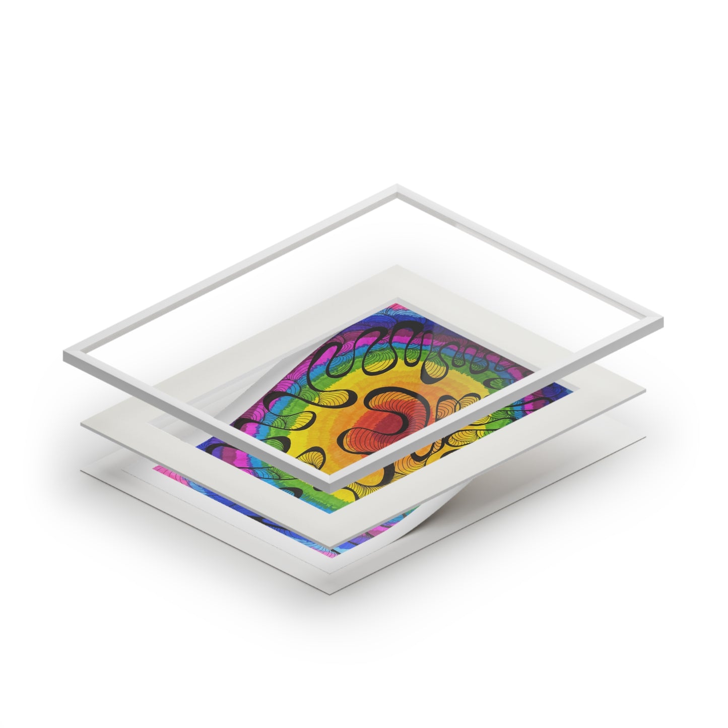 Fine Art Prints (Passepartout Paper Frame)
