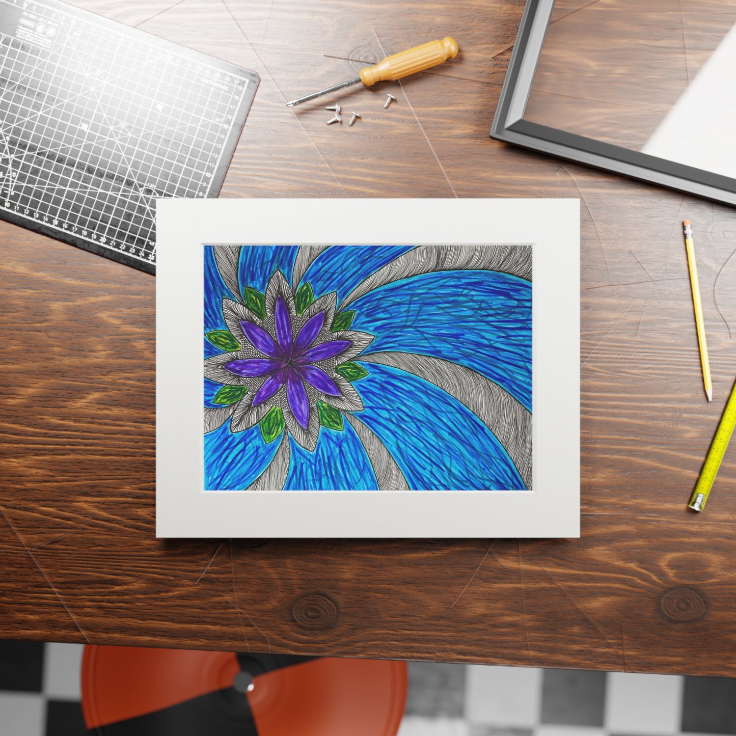 Fine Art Prints (Passepartout Paper Frame)