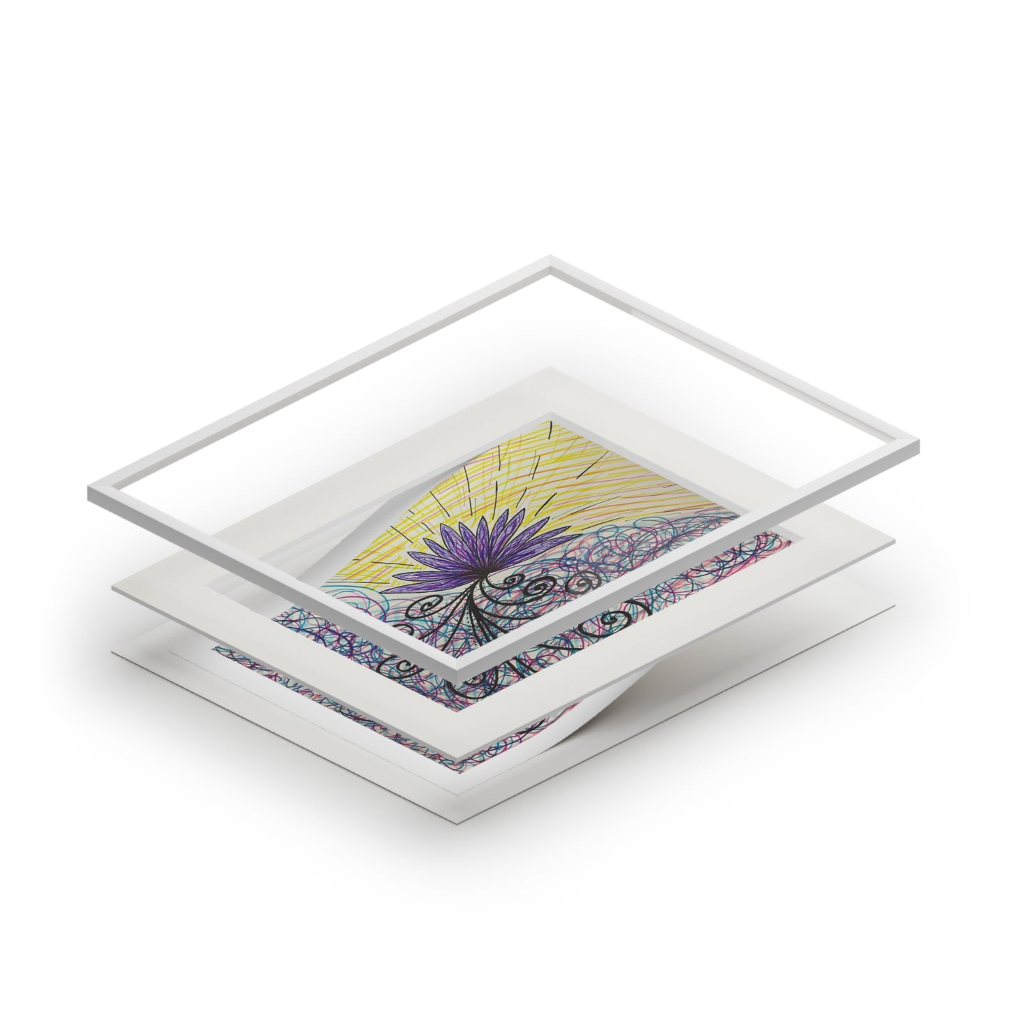 Fine Art Prints (Passepartout Paper Frame)