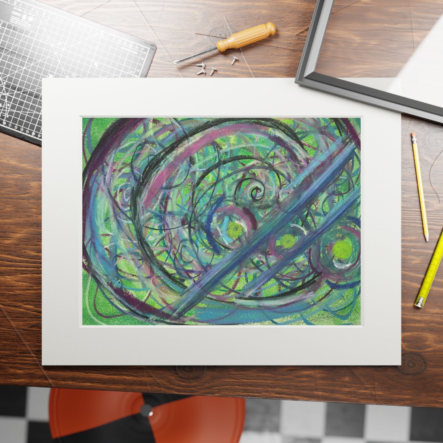 Fine Art Prints (Passepartout Paper Frame)