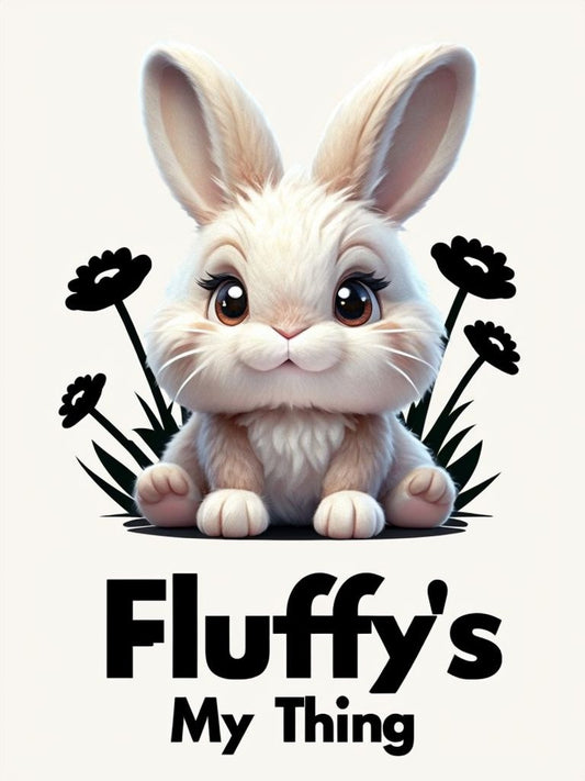 Fluffy’s my thing bunny digital download