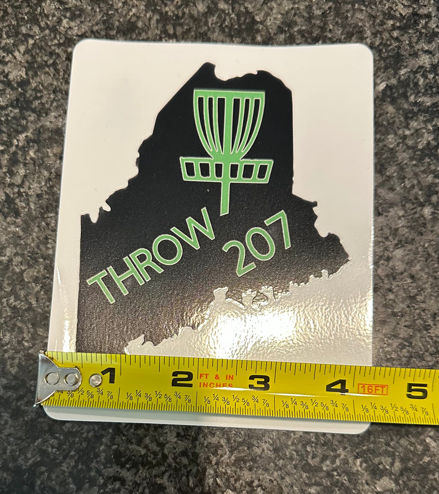 Disc Golf bumper sticker