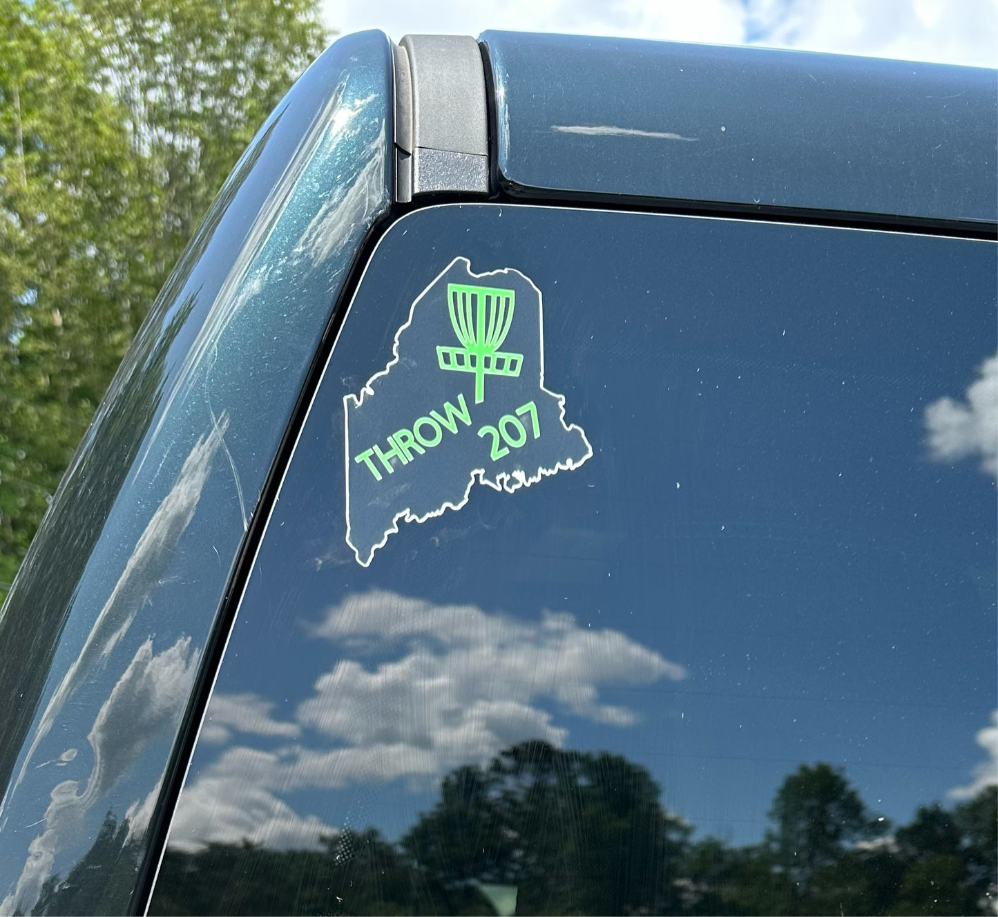 Disc Golf bumper sticker