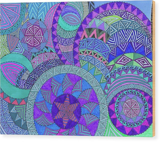 Bright Star - Wood Print