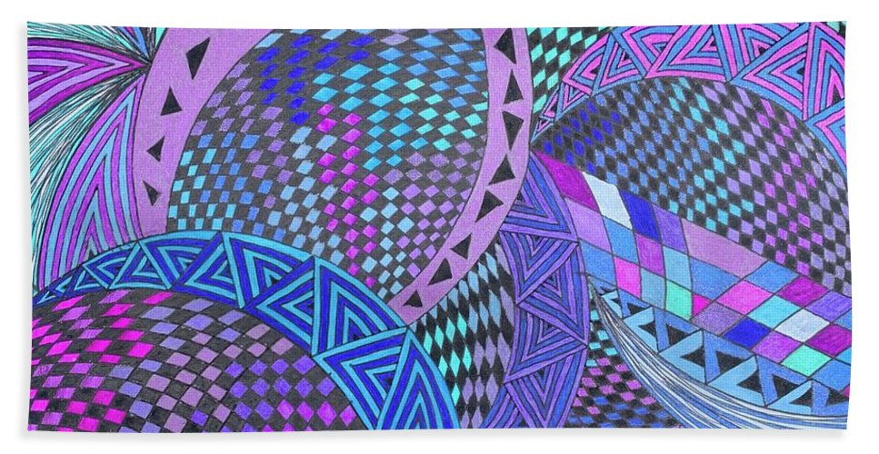 Checkers - Beach Towel