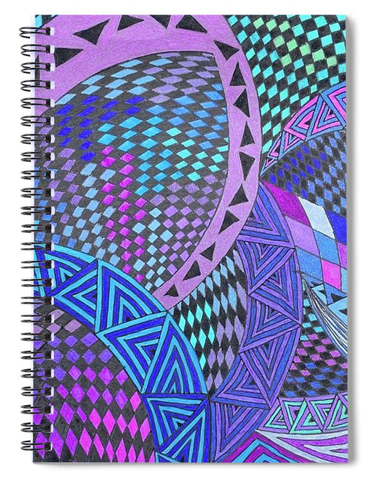 Checkers - Spiral Notebook