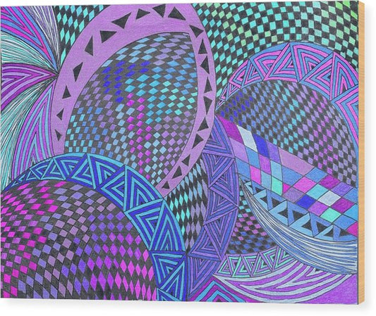 Checkers - Wood Print