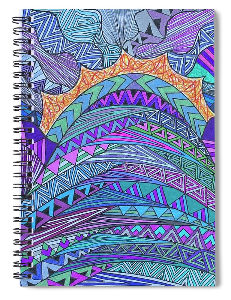 Mountain High - Spiral Notebook