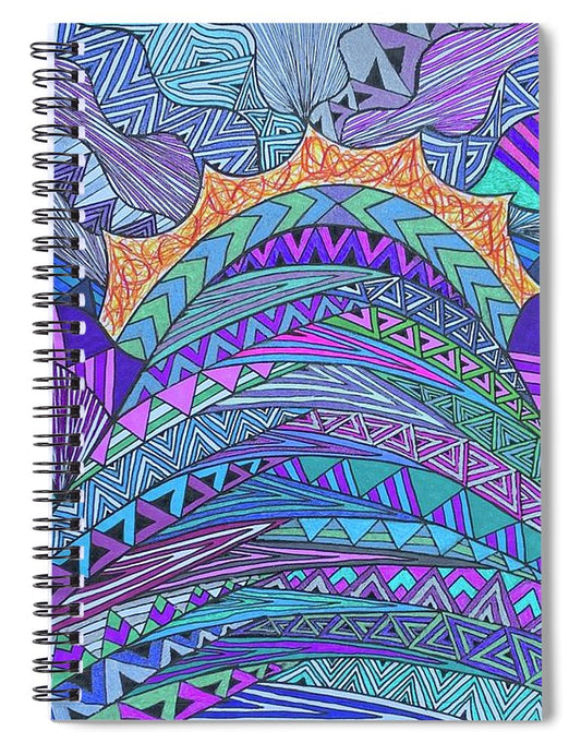 Mountain High - Spiral Notebook