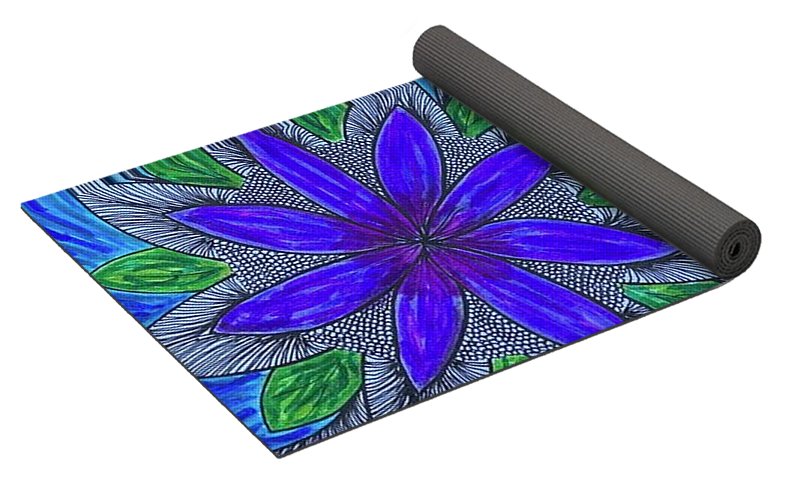 Shining Flower - Yoga Mat