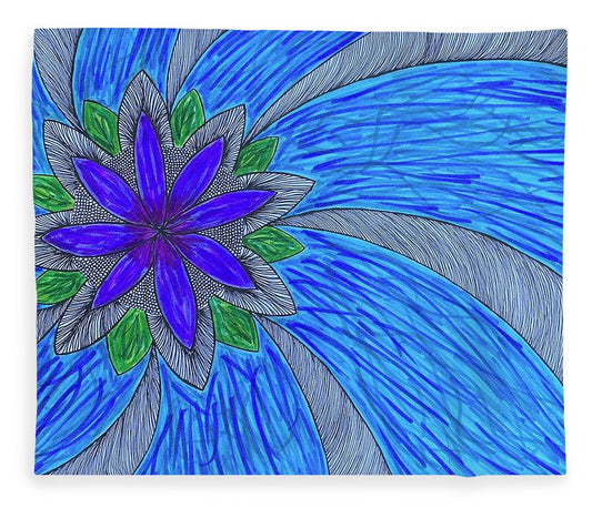 Shining Flower - Blanket