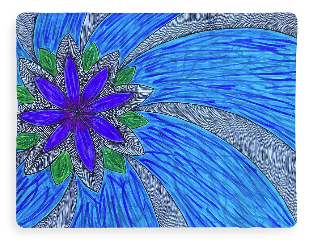 Shining Flower - Blanket