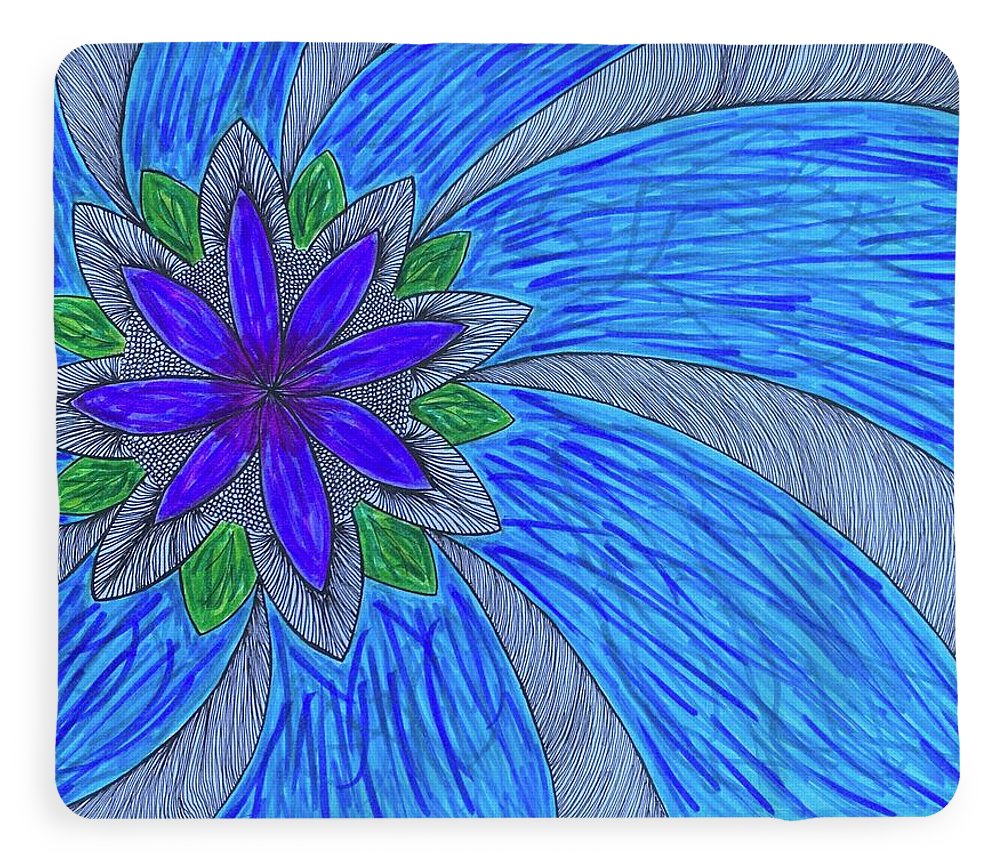 Shining Flower - Blanket