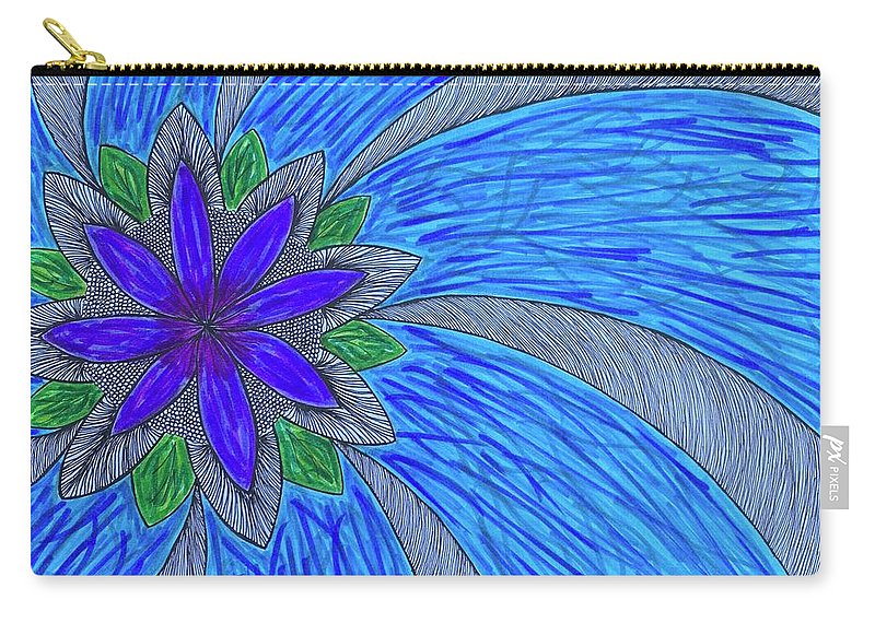 Shining Flower - Carry-All Pouch