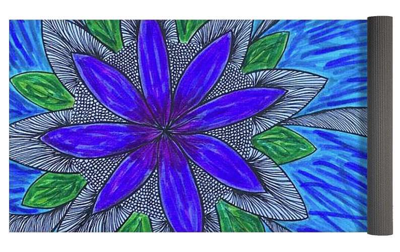 Shining Flower - Yoga Mat