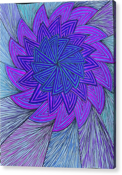 Spinning  - Acrylic Print