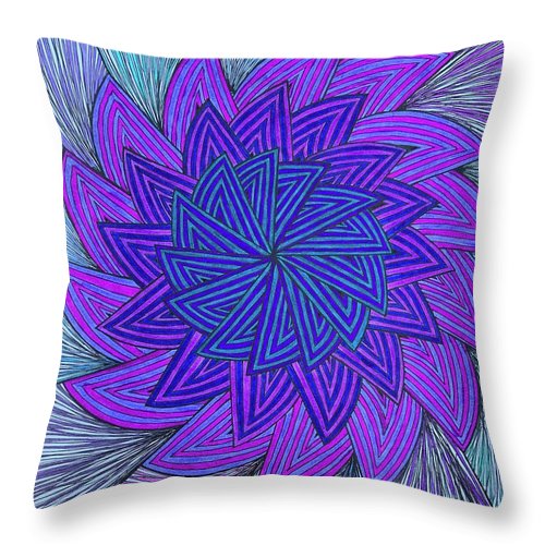 Spinning  - Throw Pillow