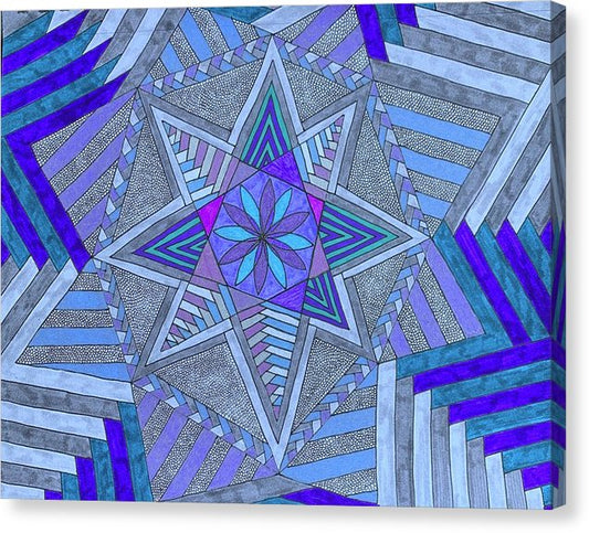 Star Shine  - Canvas Print