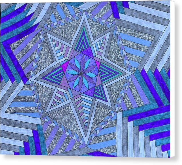 Star Shine  - Canvas Print