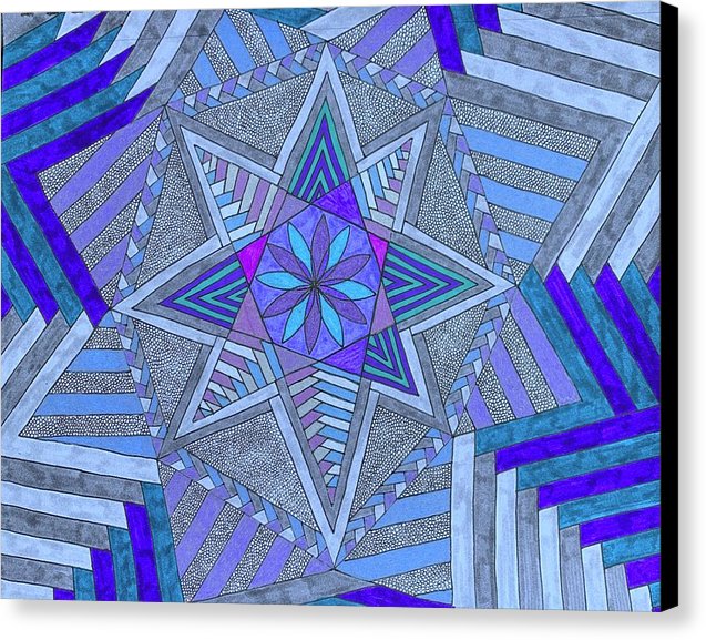 Star Shine  - Canvas Print