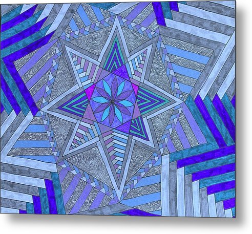 Star Shine  - Metal Print