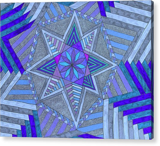 Star Shine  - Acrylic Print