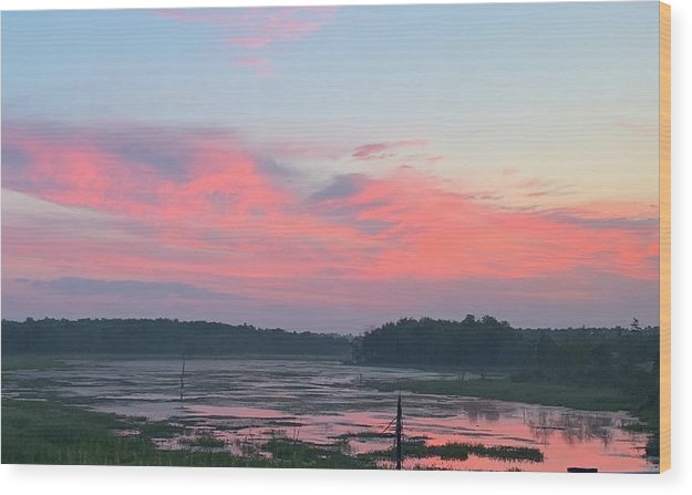 Sunrise - Wood Print