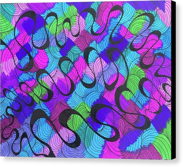 Up And Down  - Canvas Print