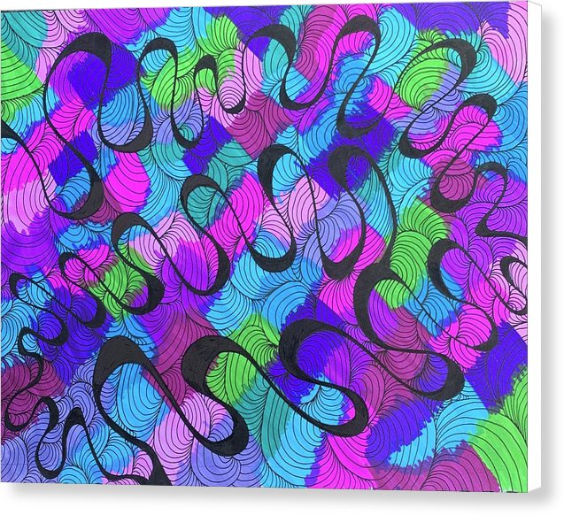 Up And Down  - Canvas Print