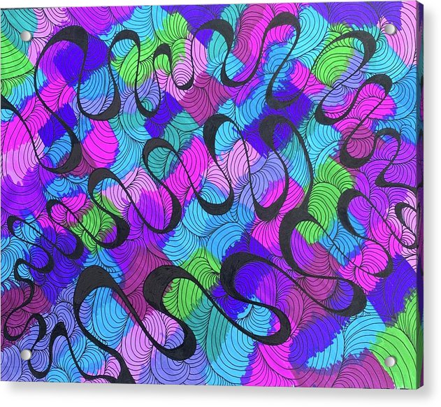 Up And Down  - Acrylic Print