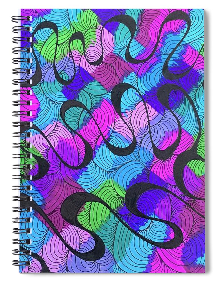 Up And Down  - Spiral Notebook