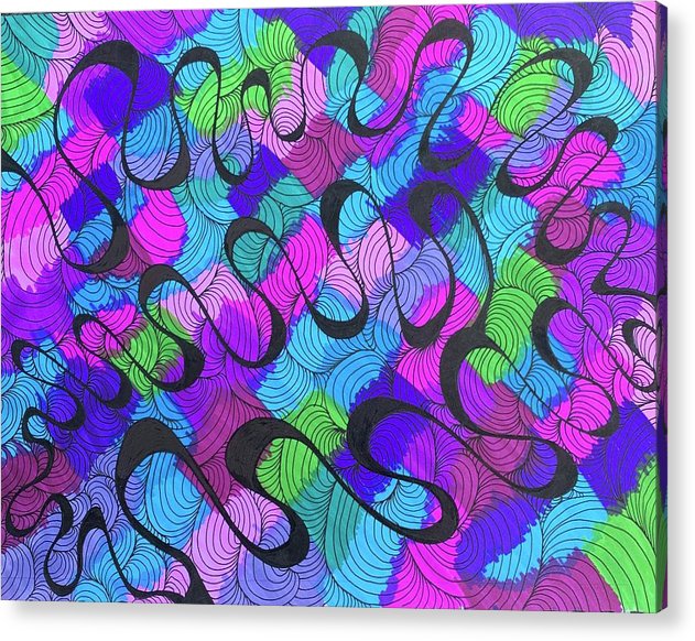 Up And Down  - Acrylic Print