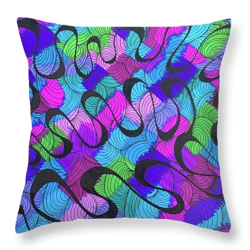 Up And Down  - Throw Pillow