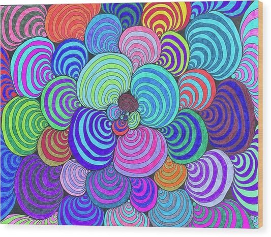 Watch Your Step - Wood Print